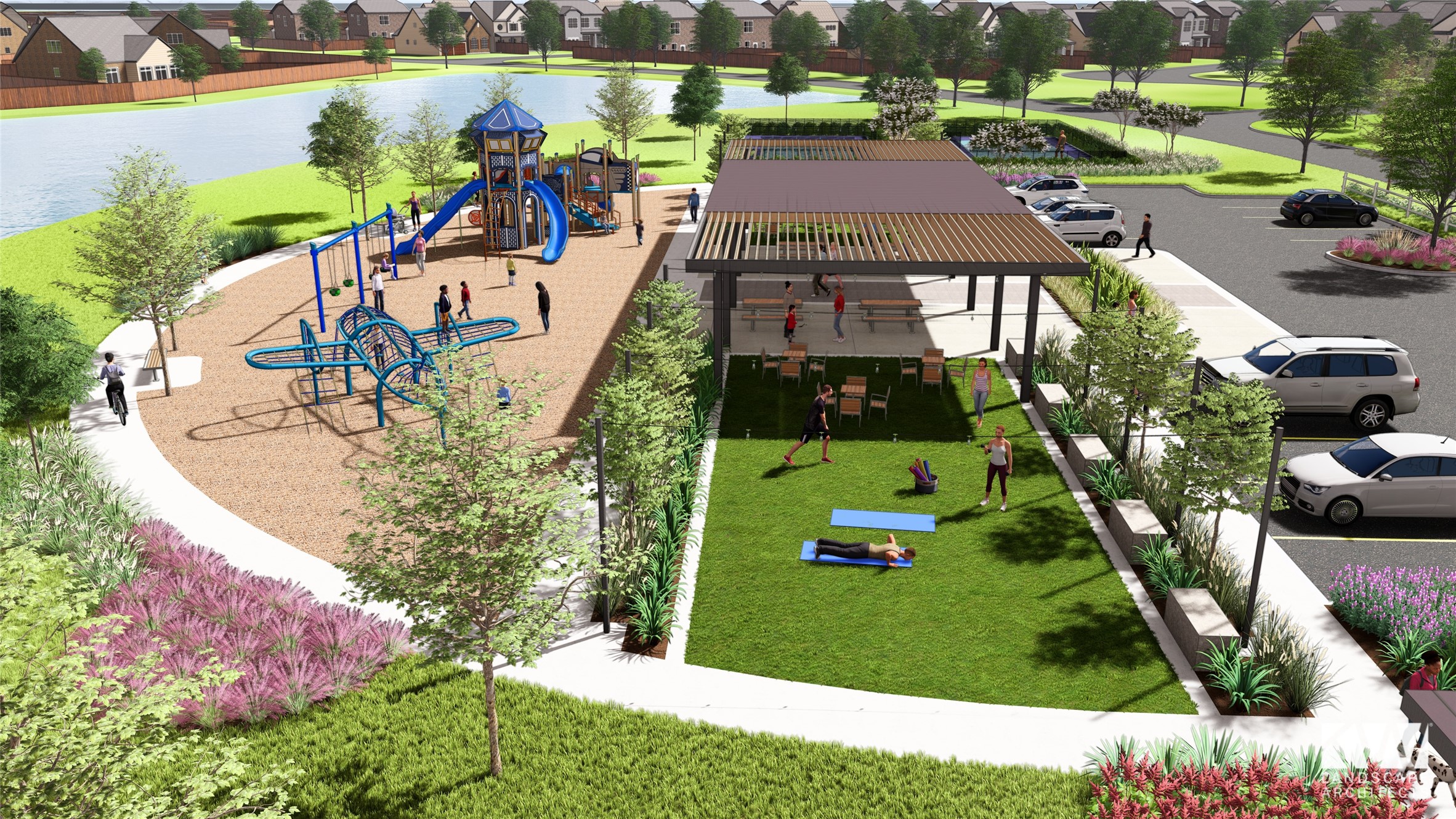 10604 Altitude Way Conroe, TX 77303 - Photo 28 of 33 an aerial view of a house with outdoor space lake view