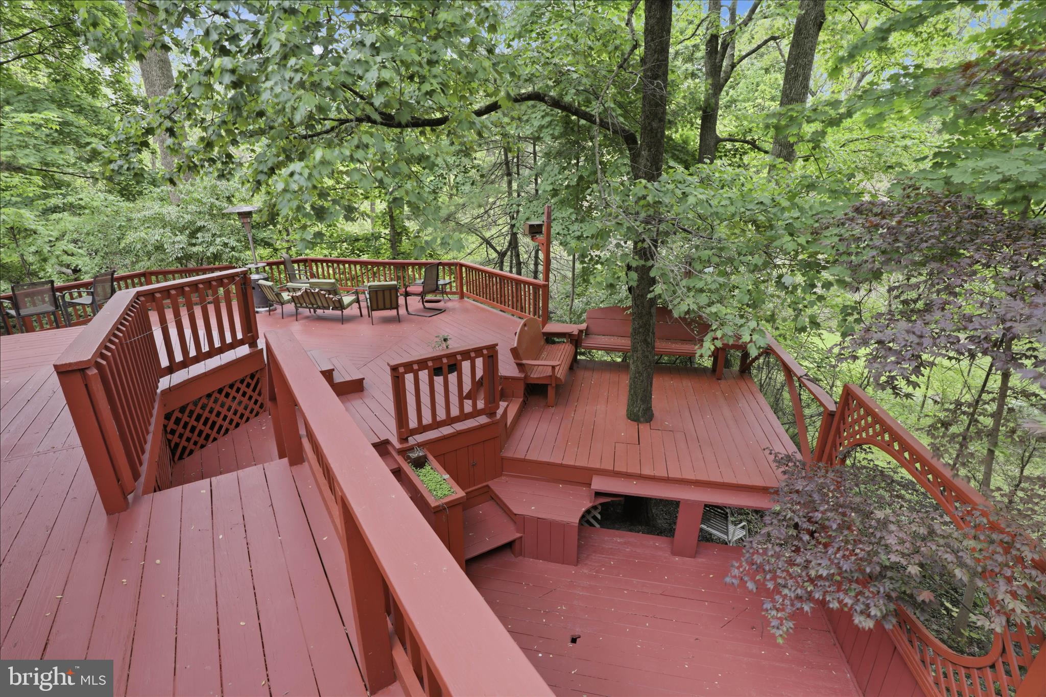 20 Star Lite Drive Lititz, PA 17543 - Photo 36 of 59 a balcony with wooden floor table and chairs