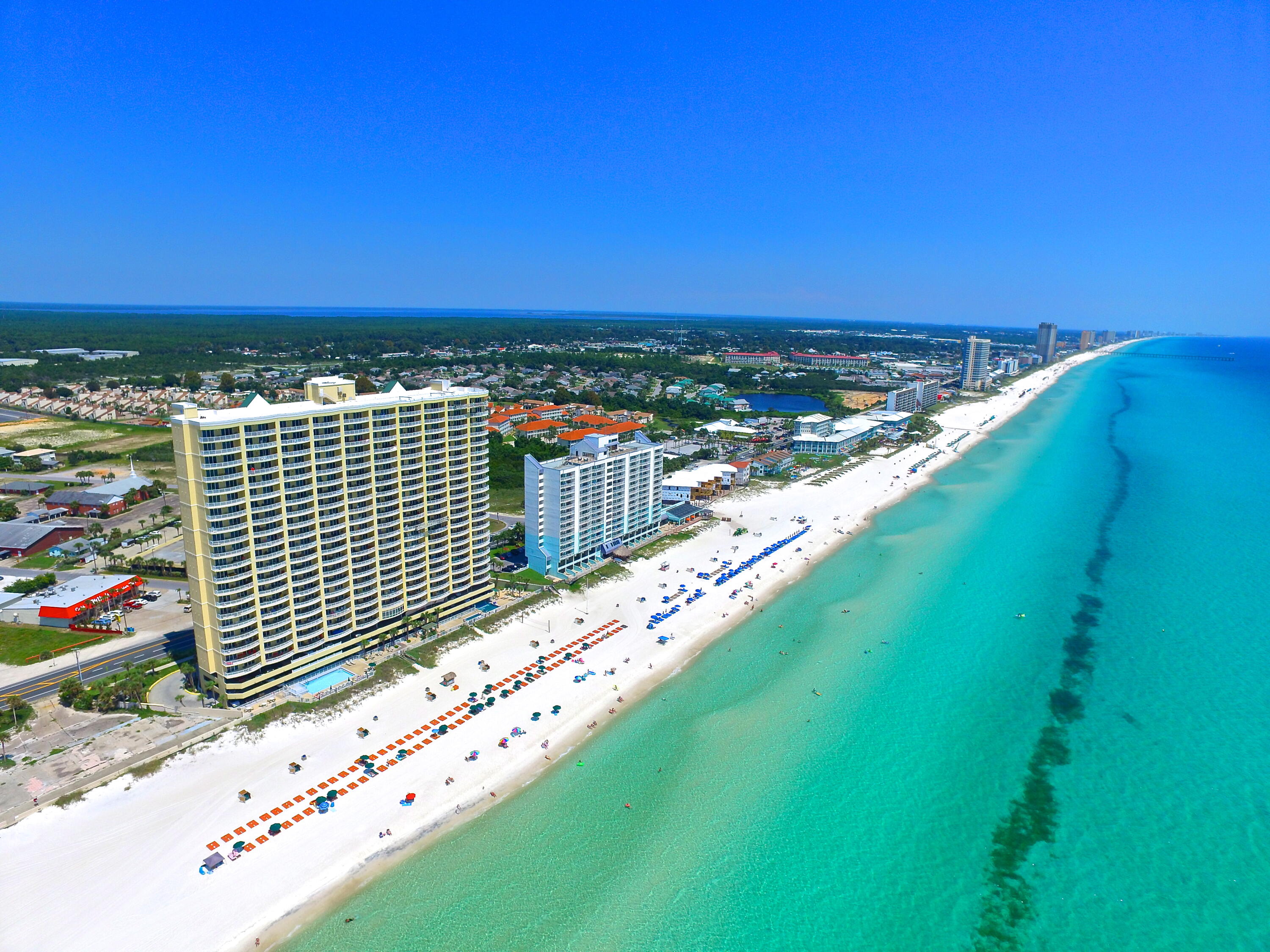 17545 Front Beach Road, Unit 804 Panama City Beach, FL 32413 - Photo 29 of 29 Emerald Isle Aerial