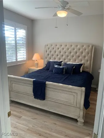a room with furniture and a window