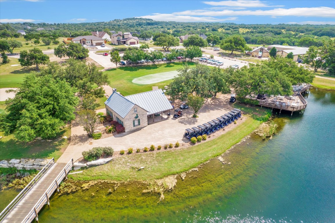 121 South Jesse Stiff Blanco, TX 78606 - Photo 6 of 17 a view of a lake with a mountain
