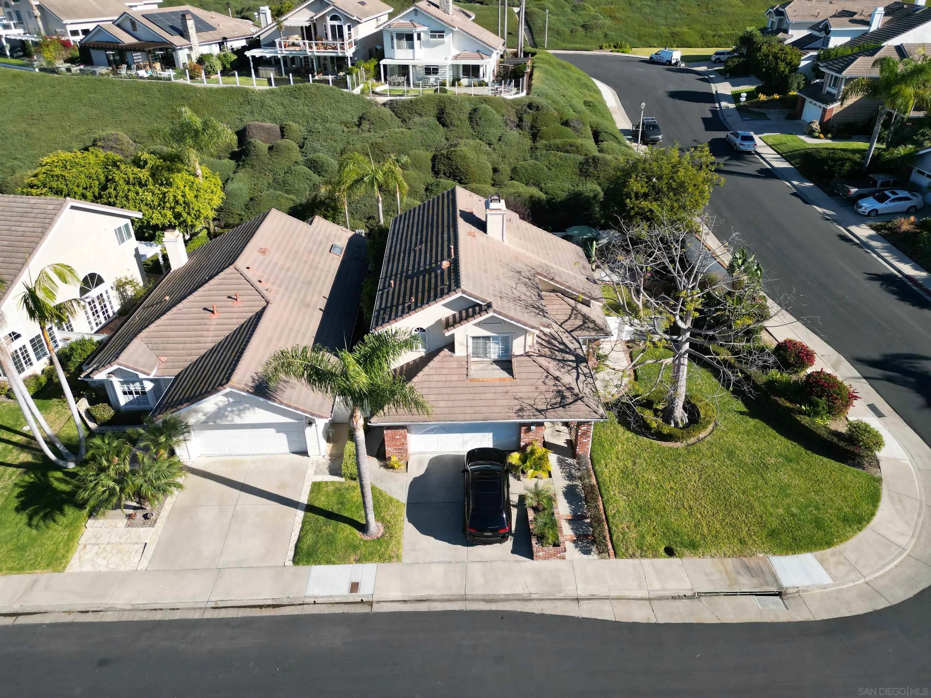2002 Paseo Laro San Clemente, CA 92673 - Photo 3 of 37 an aerial view of a house with a yard and lake view
