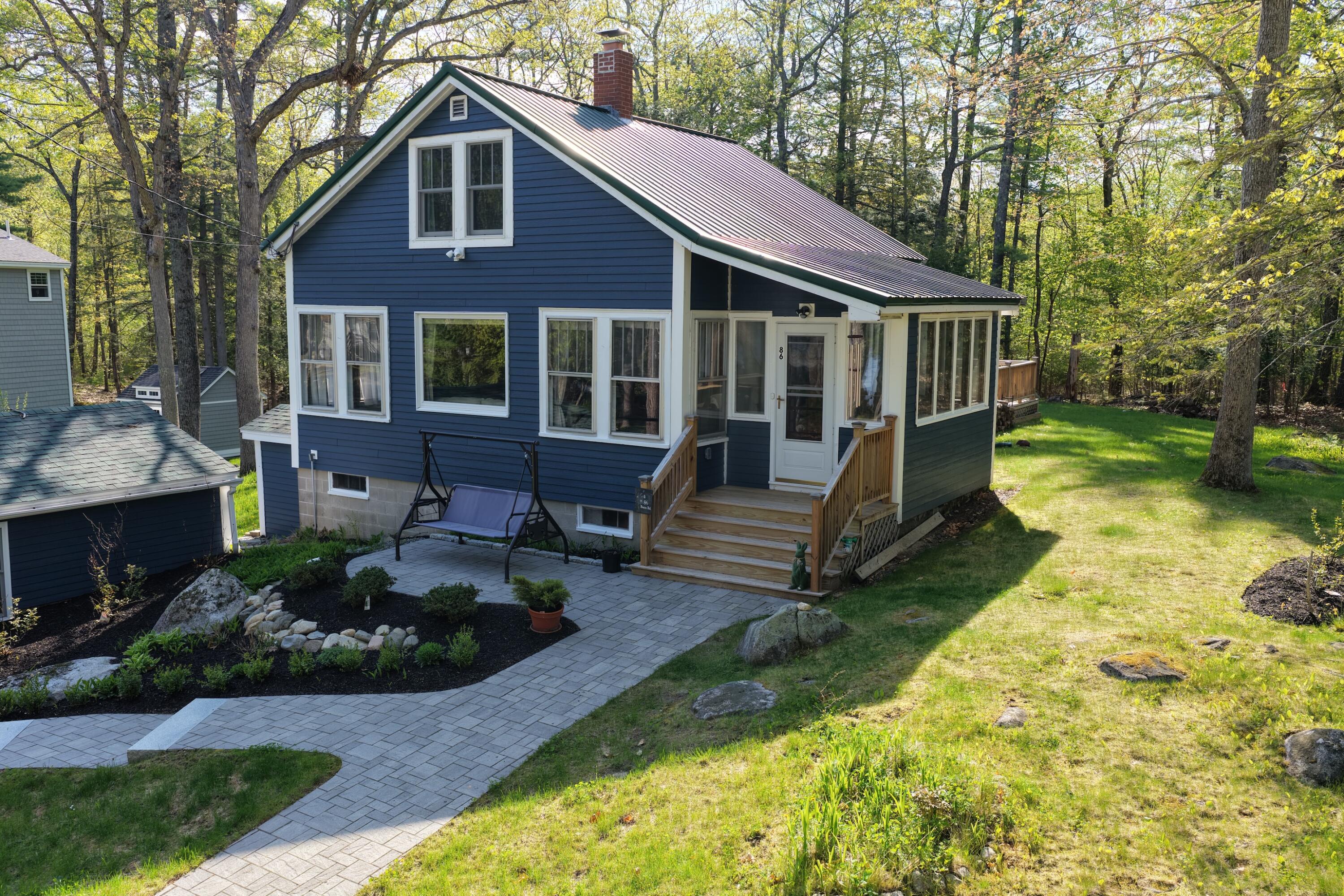 86 Basin Road Windham, ME 04062 - Photo 25 of 25 Oblique Angle front & Back Deck