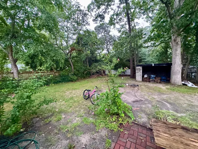 a view of outdoor space and yard