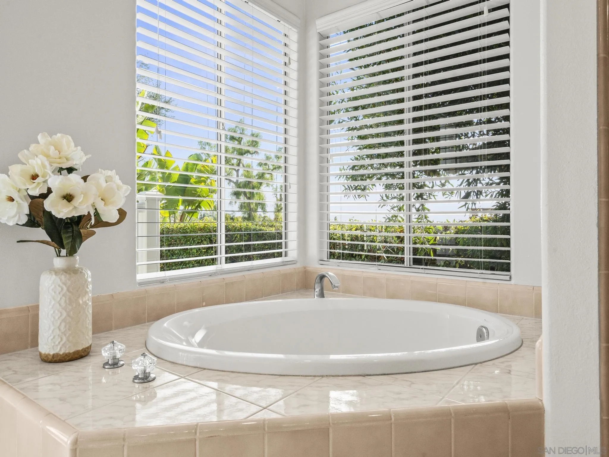 6502 La Paloma Street Carlsbad, CA 92009 - Photo 29 of 60 a white bath tub sitting next to a window
