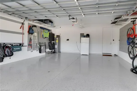 a view of a storage room