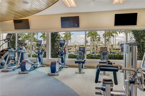 a view of a basketball court