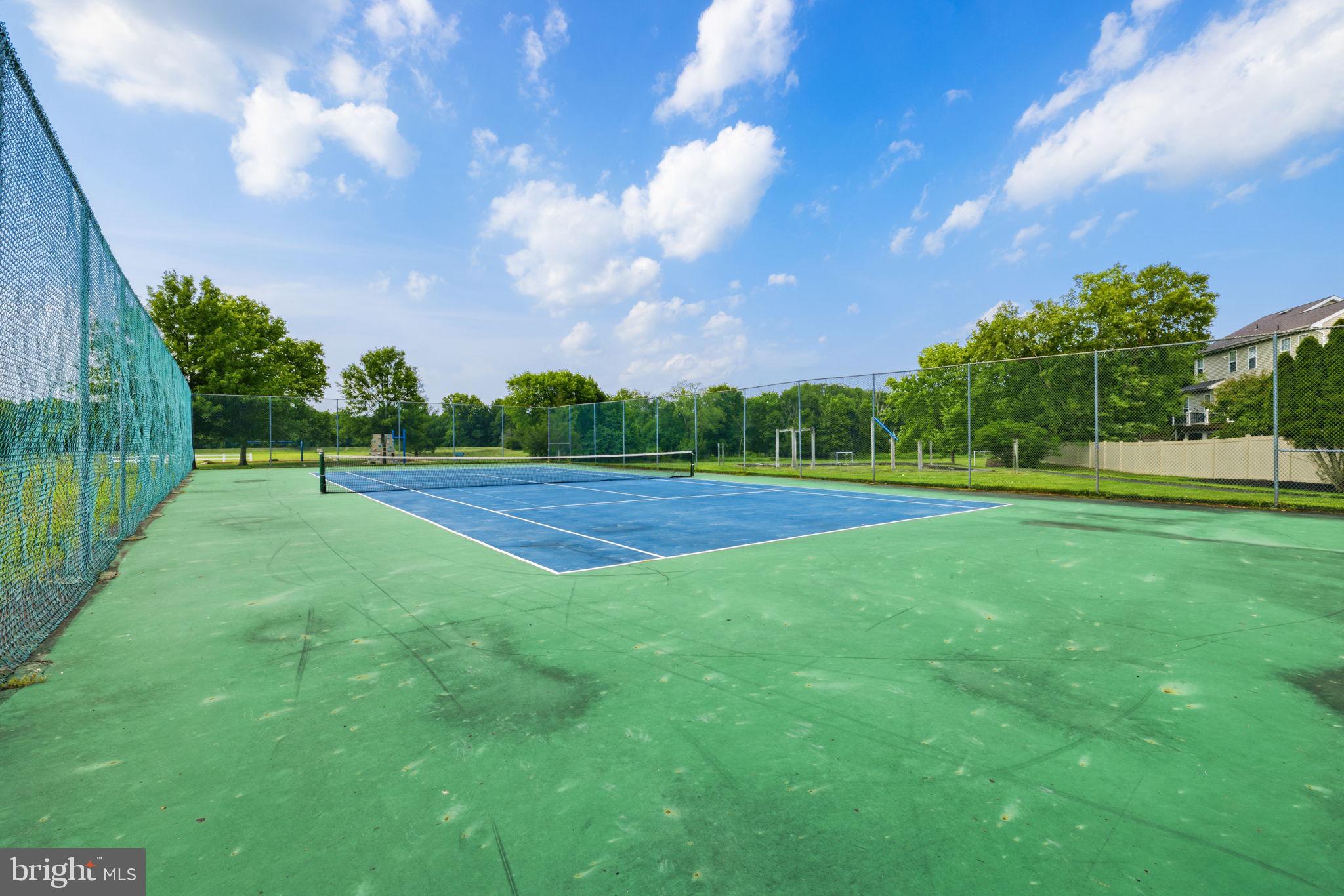 17 Paddock Road Marlton, NJ 08053 - Photo 45 of 54 Sunny tennis court ready for play.