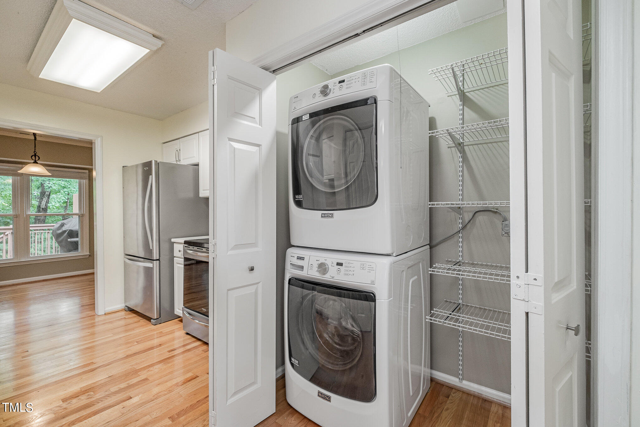 136 Timber Ridge Drive Durham, NC 27713 - Photo 12 of 26 Stackable W/D w storage besides