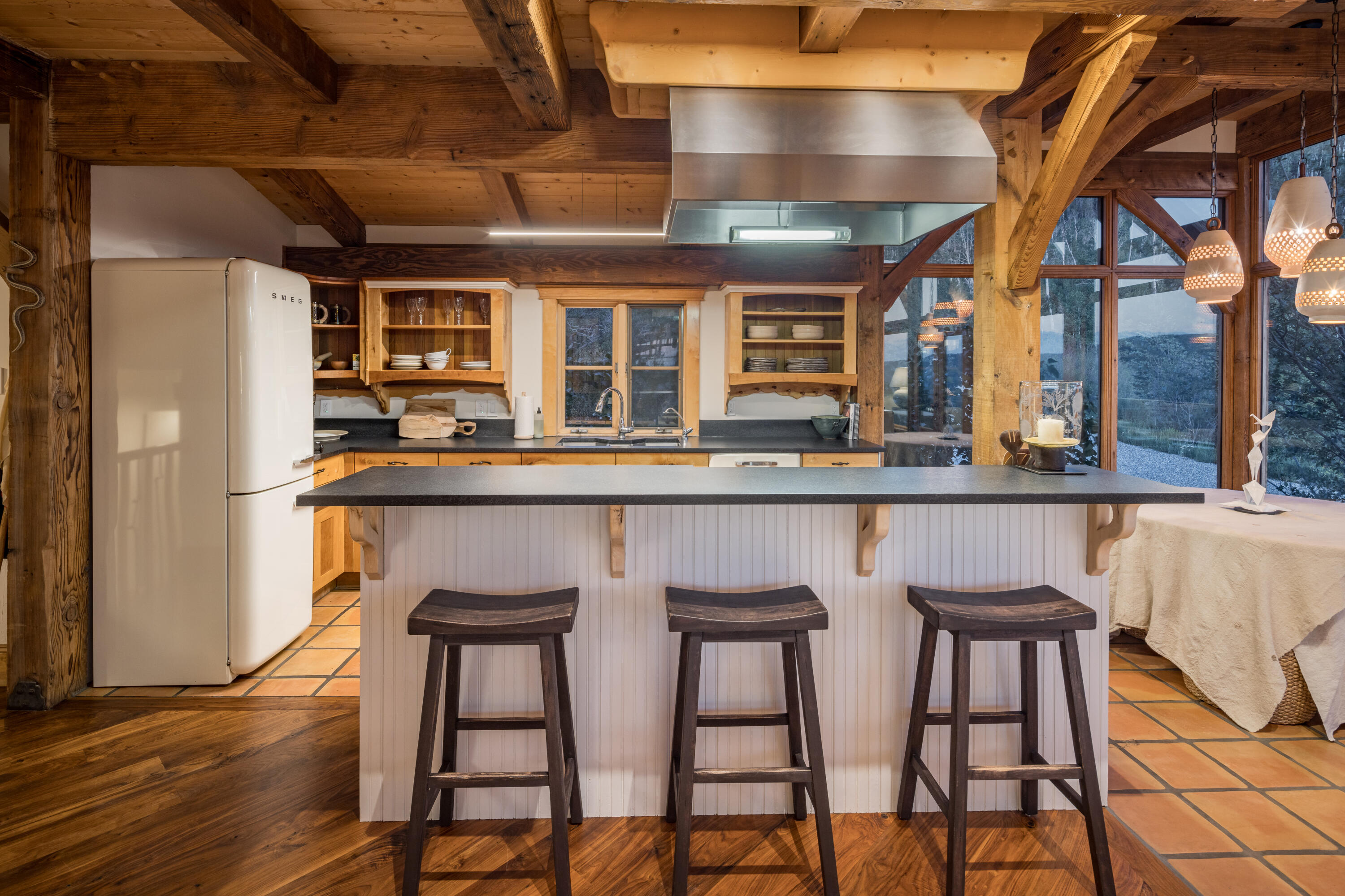462 Dragon Lode Drive Placerville, CO 81430 - Photo 15 of 46 a dinning table and chairs in a kitchen