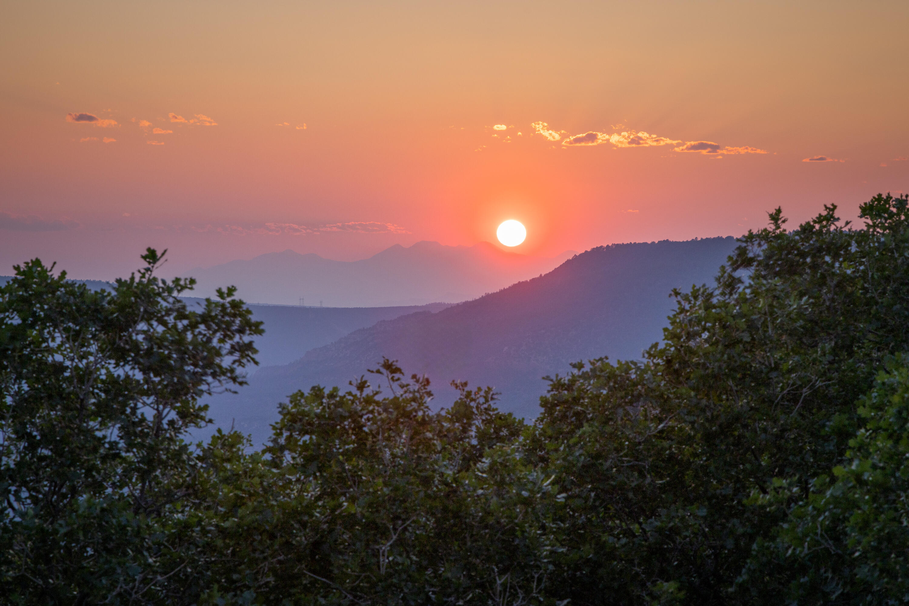462 Dragon Lode Drive Placerville, CO 81430 - Photo 21 of 46 a view of a sunset