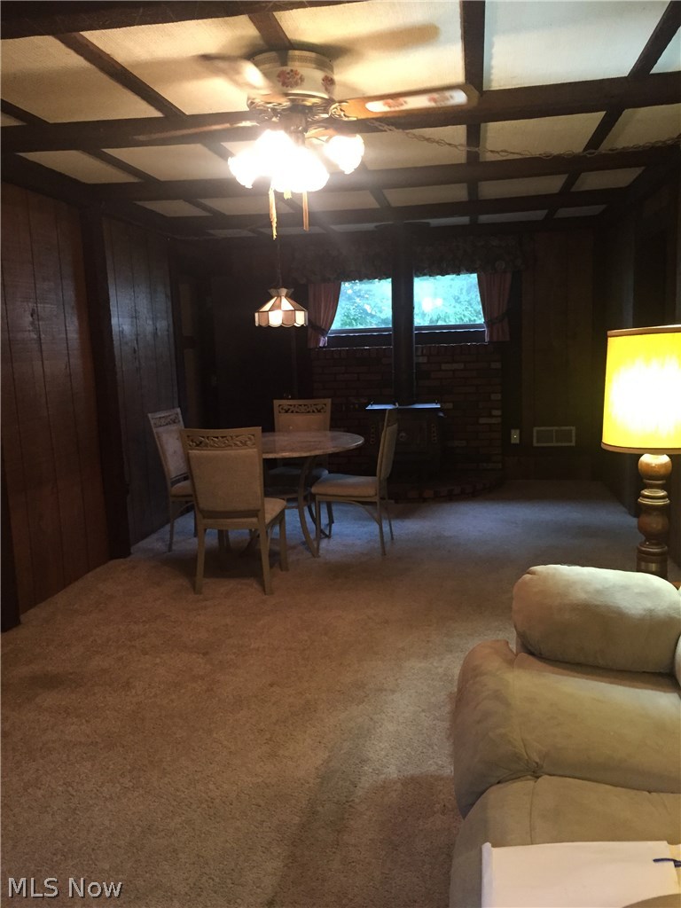 3886 Boston Road Brunswick, OH 44212 - Photo 11 of 20 Huge 12x27 family room with cozy wood burning stove!