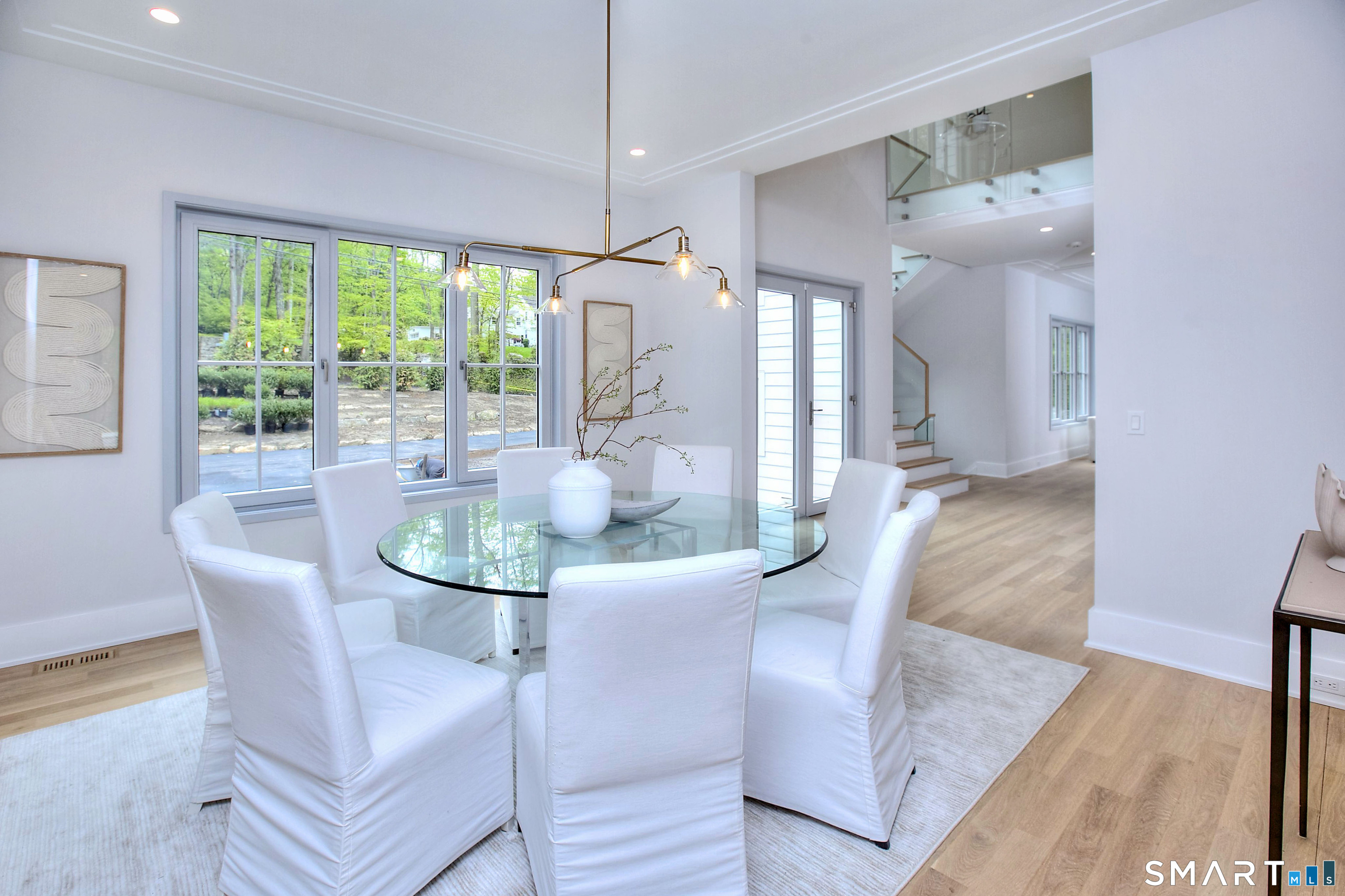 159 Easton Road Westport, CT 06880 - Photo 3 of 40 Come inside - the dining room is to the right of the front foyer.