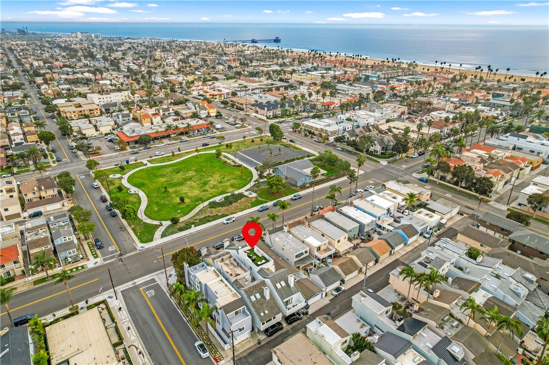 423 18th Street Huntington Beach, CA 92648 - Photo 66 of 67 an aerial view of a city