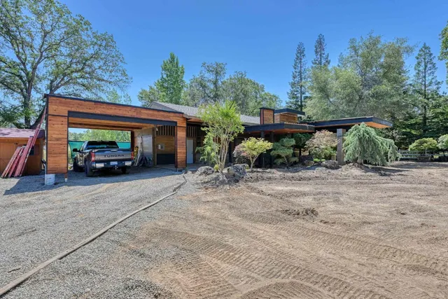 a view of a bedroom from a hallway
