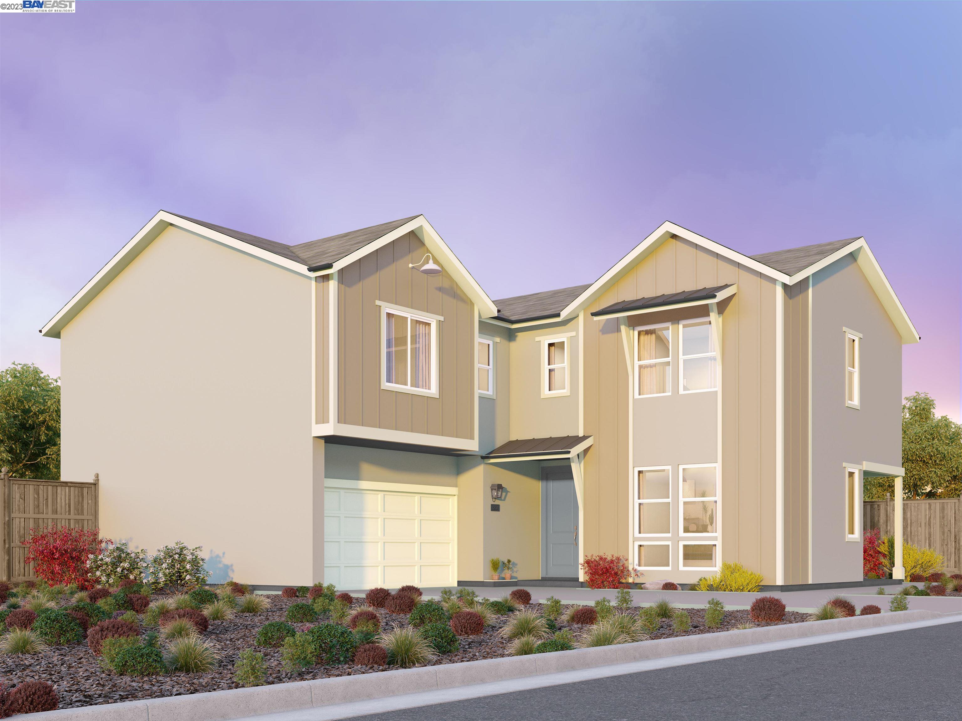 6113 Diamond Way Dublin, CA 94568 - Photo 1 of 1 a front view of a house with a yard and garage