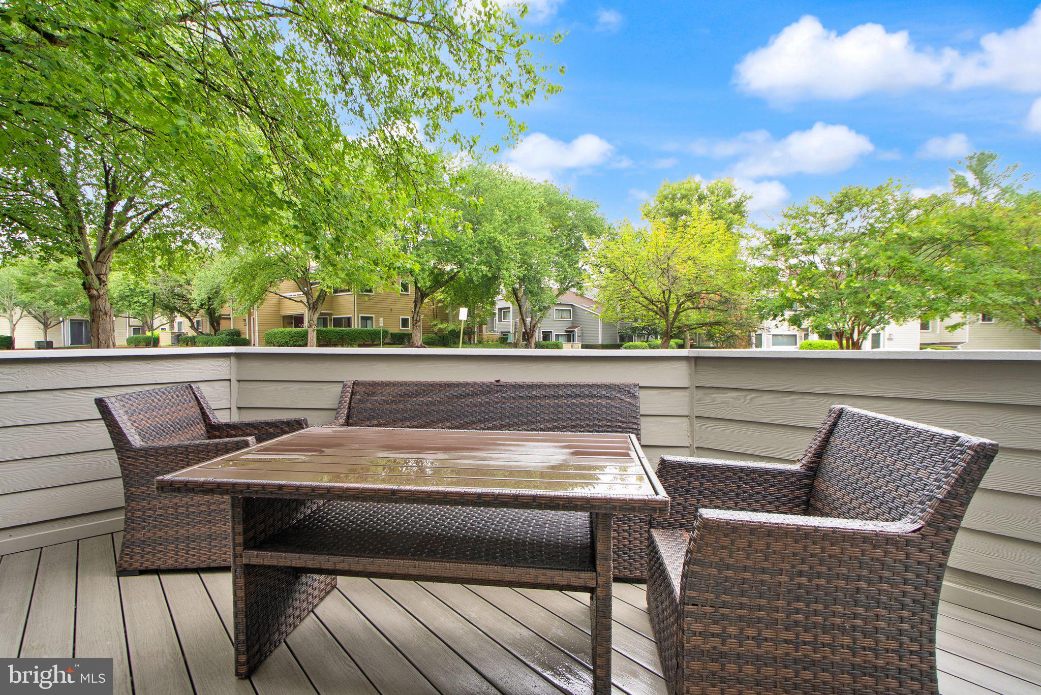 11025A Villaridge Court Reston, VA 20191 - Photo 12 of 38 Private Large Deck