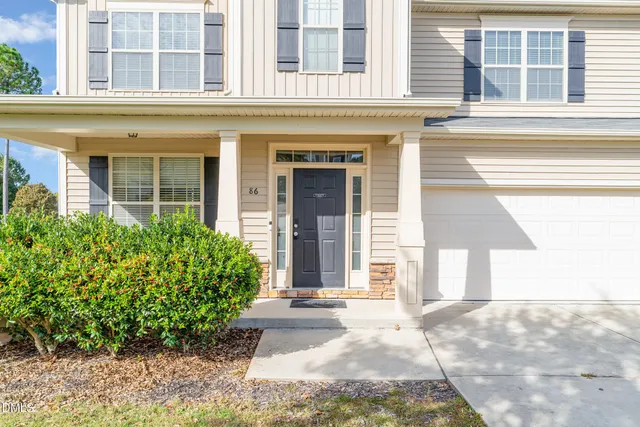 front view of house with a yard