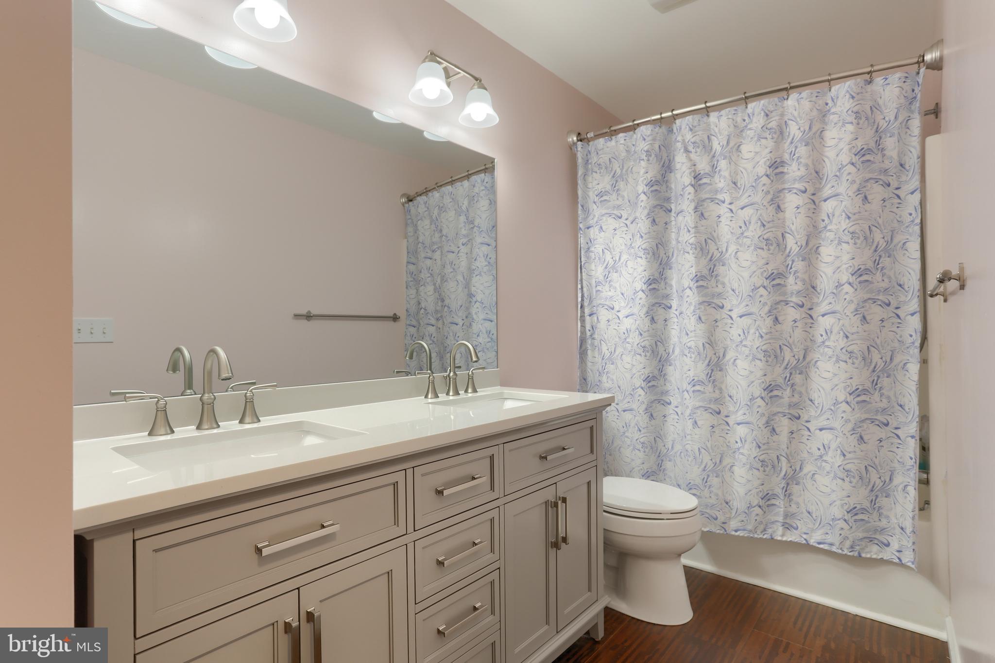 81 Carousel Circle Hershey, PA 17033 - Photo 30 of 33 2nd floor bath w/ new vanity, toilet & cork floors