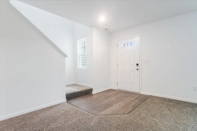 a view of empty room