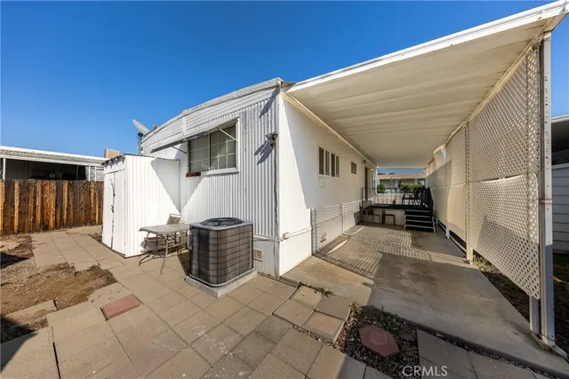 a view of a house with a outdoor space