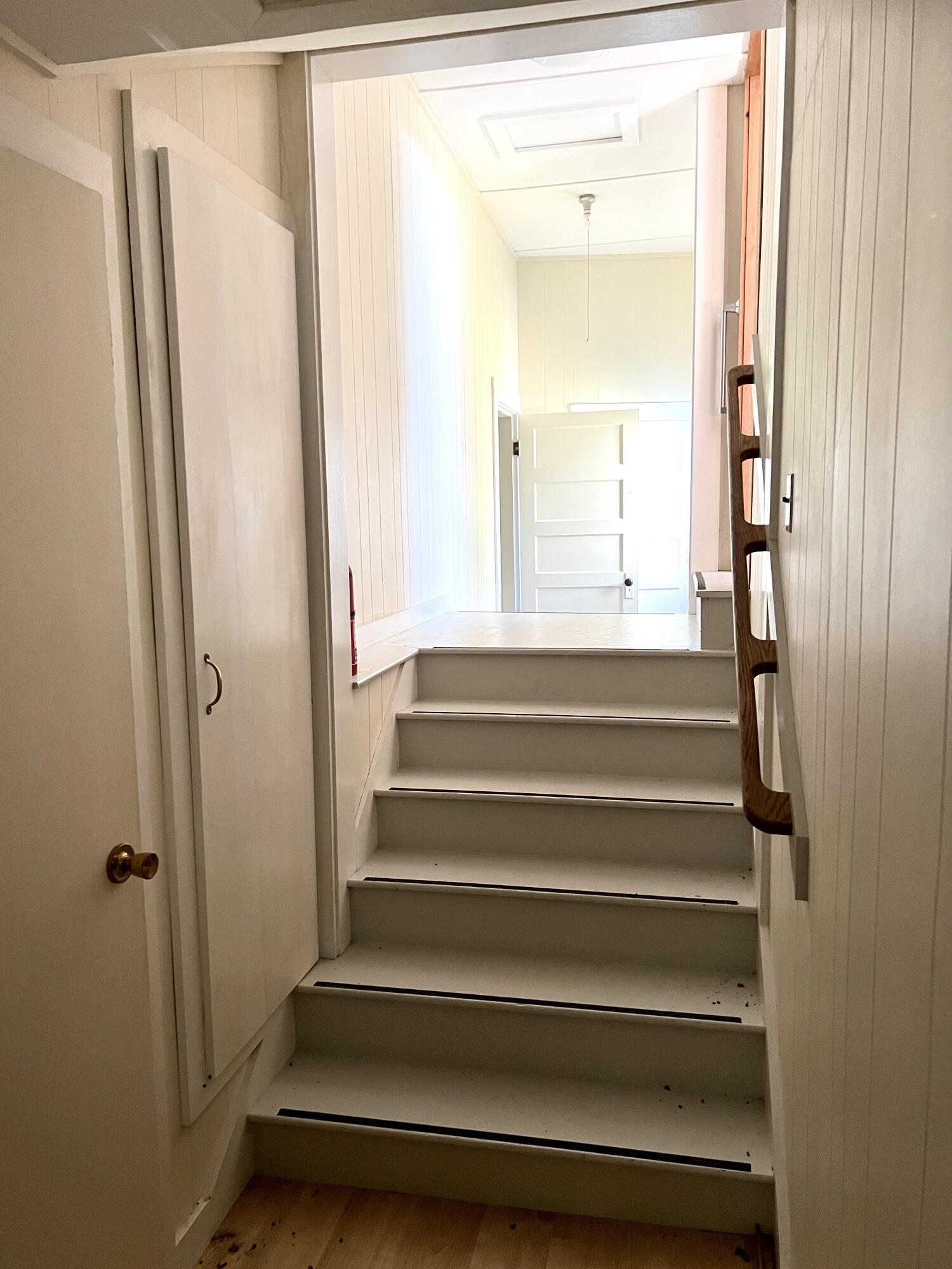 658 Tremont Road Tremont, ME 04612 - Photo 21 of 42 Stairs between main level & lower level