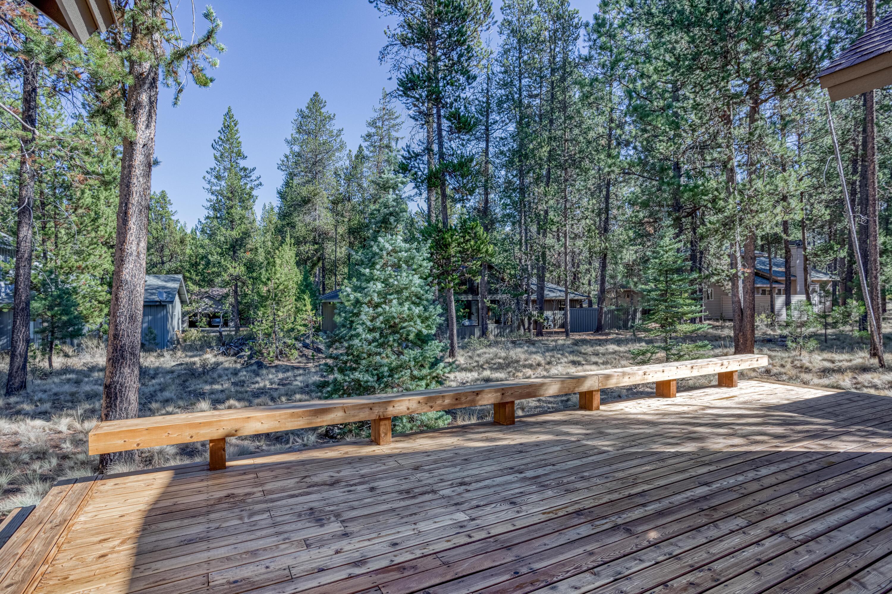 18160 Rager Mountain Lane Sunriver, OR 97707 - Photo 30 of 30 Recently stained deck