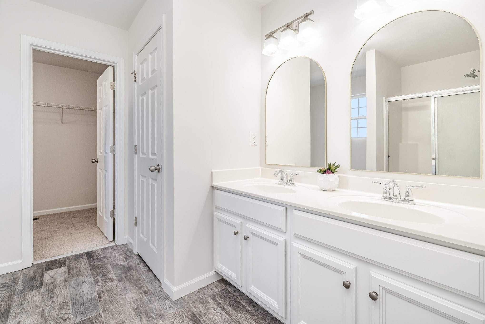 2005 Silverton Circle Spring Hill, TN 37174 - Photo 16 of 34 a bathroom with double vanity sinks and a mirror