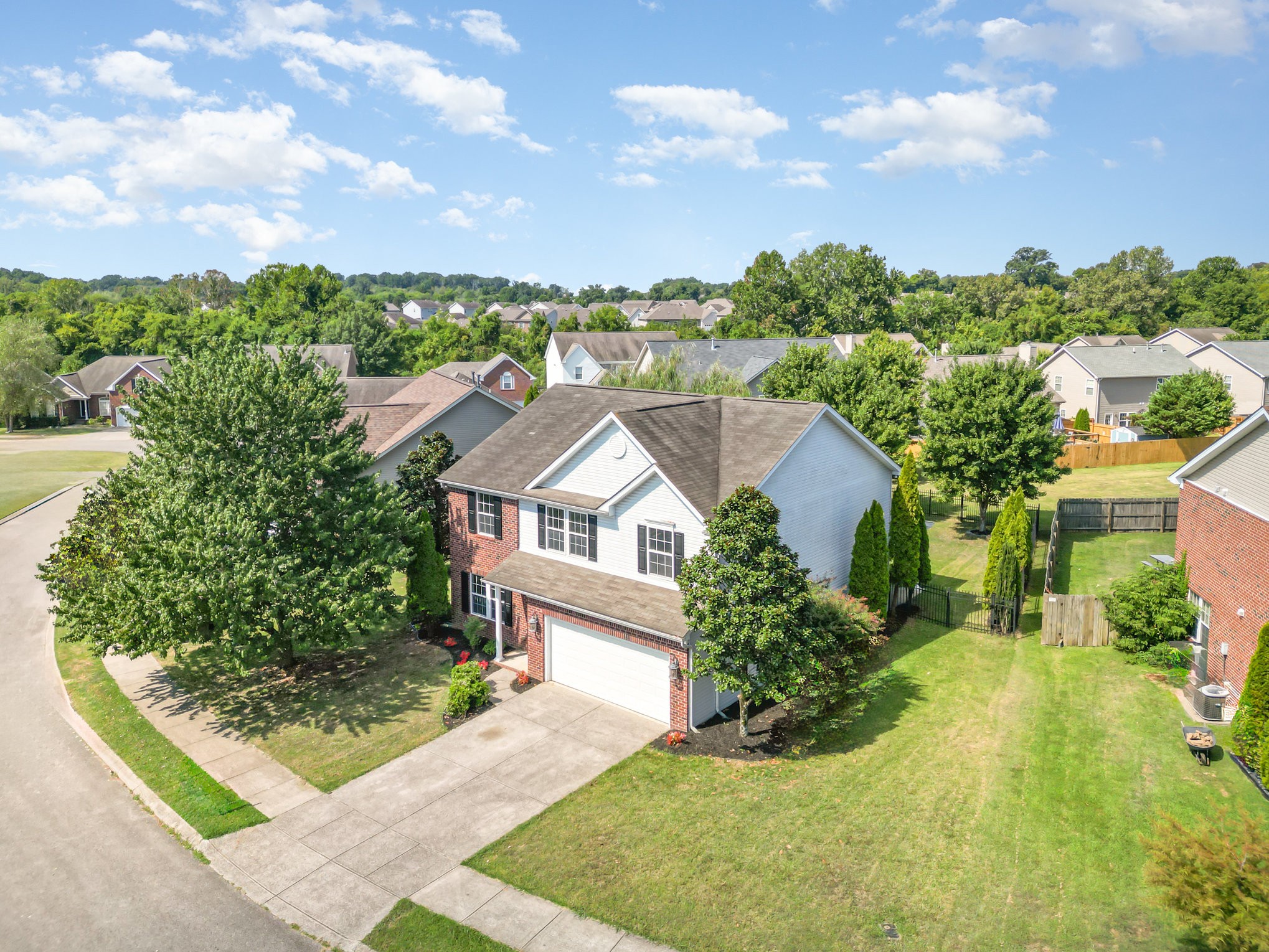 2005 Silverton Circle Spring Hill, TN 37174 - Photo 27 of 34 an aerial view of a house