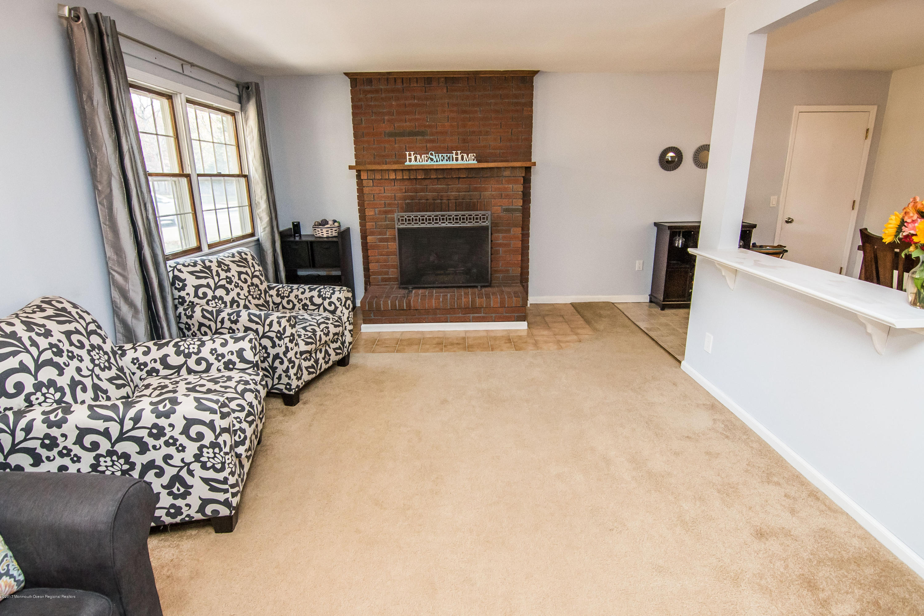 20 Hope Chapel Road Jackson, NJ 08527 - Photo 4 of 38 a living room with furniture window and fireplace