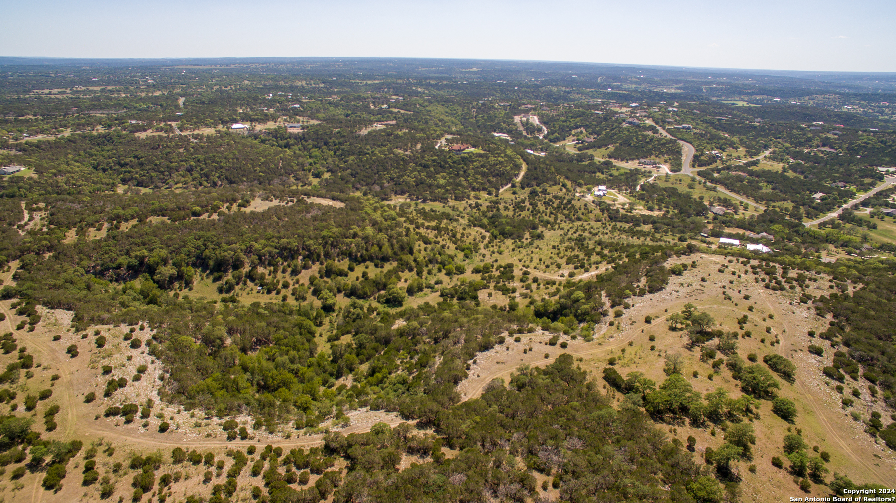 0 Sheppard Rees Road Kerrville, TX 78028 - Photo 15 of 15 an aerial view of house with yard and mountain view in back