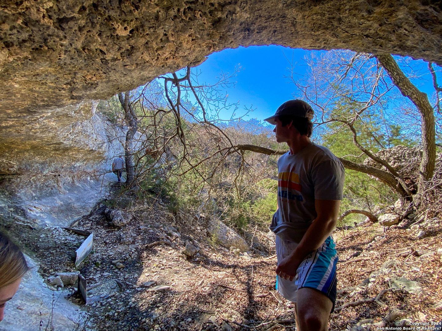 0 Sheppard Rees Road Kerrville, TX 78028 - Photo 6 of 15 a view of path along with trees