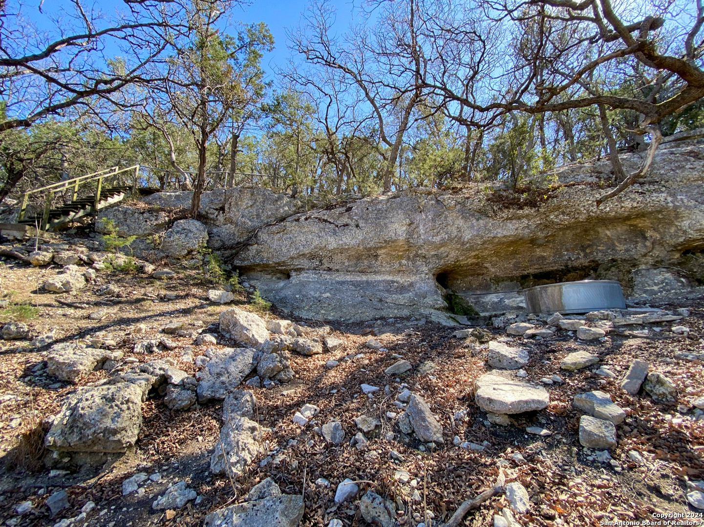 0 Sheppard Rees Road Kerrville, TX 78028 - Photo 10 of 15 a view of a yard with a tree