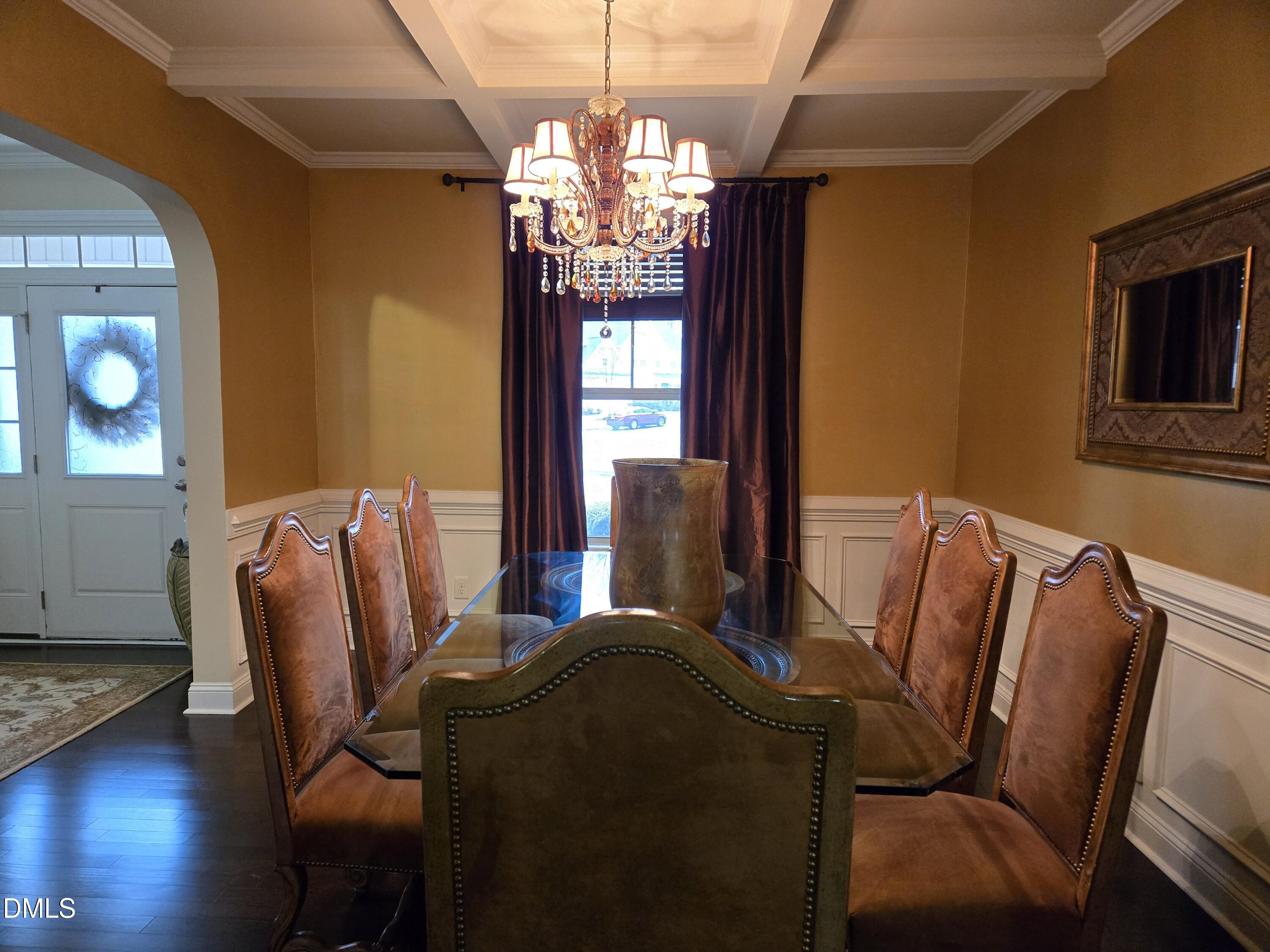 4202 Smithson Court Raleigh, NC 27616 - Photo 7 of 54 a dining room with furniture and window
