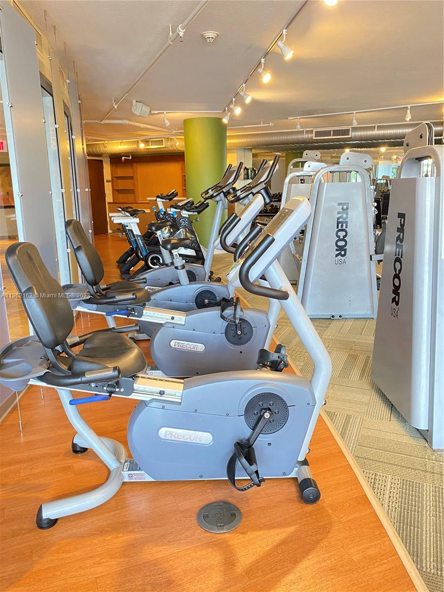 2681 North Flamingo Road, Unit 2408S Sunrise, FL 33323 - Photo 39 of 57 a view of a room with gym equipment