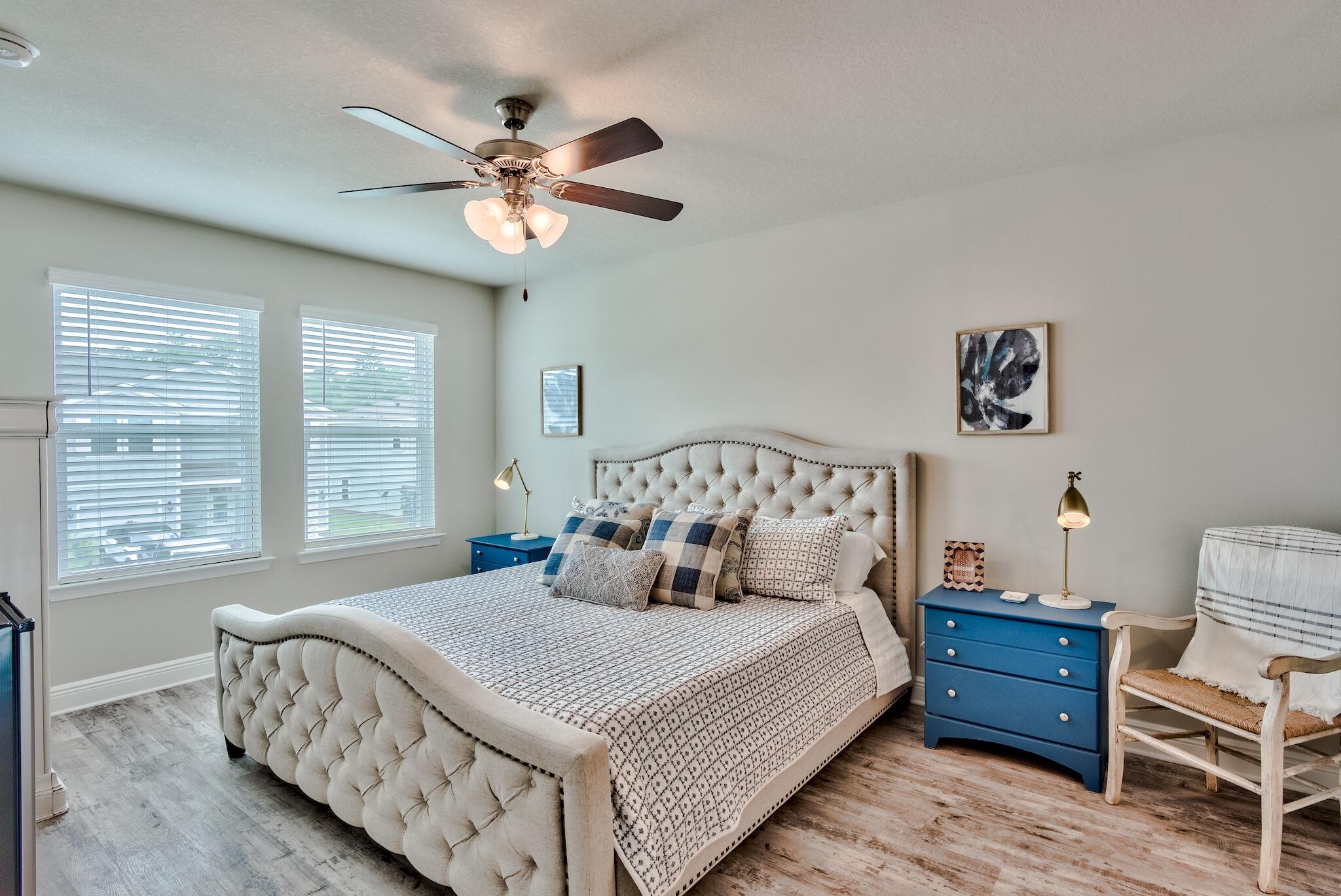 89 Crossing Lane, Unit C Santa Rosa Beach, FL 32459 - Photo 20 of 27 a bedroom with a bed and window