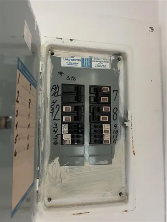 a view of a street with a tree