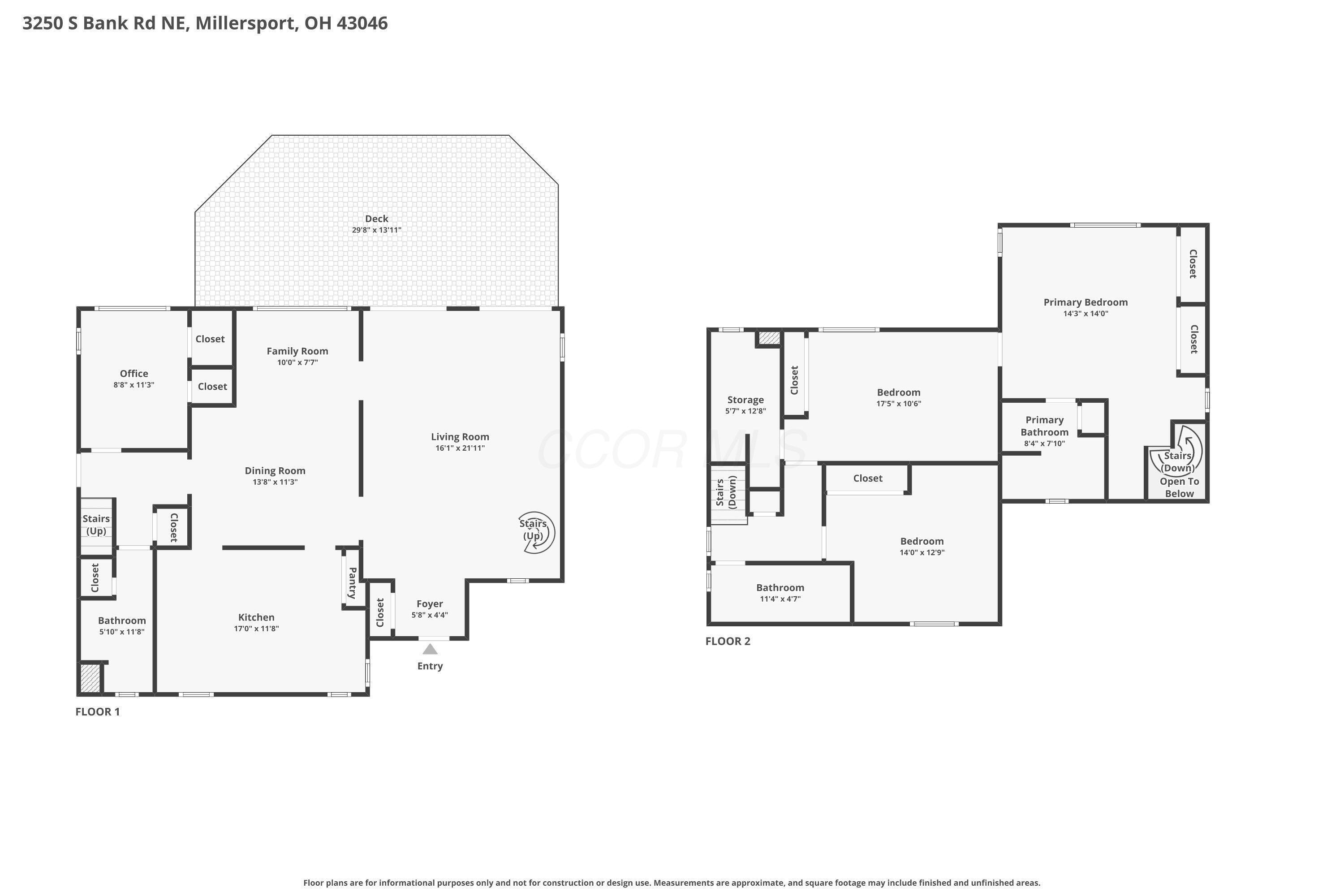 3250 South Bank Road Northeast Millersport, OH 43046 - Photo 77 of 79 Floor Plan - 3250 South Bank Road NE, Millersport, OH 43046