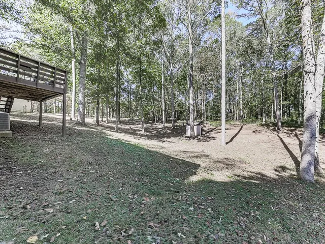 a view of outdoor space with trees