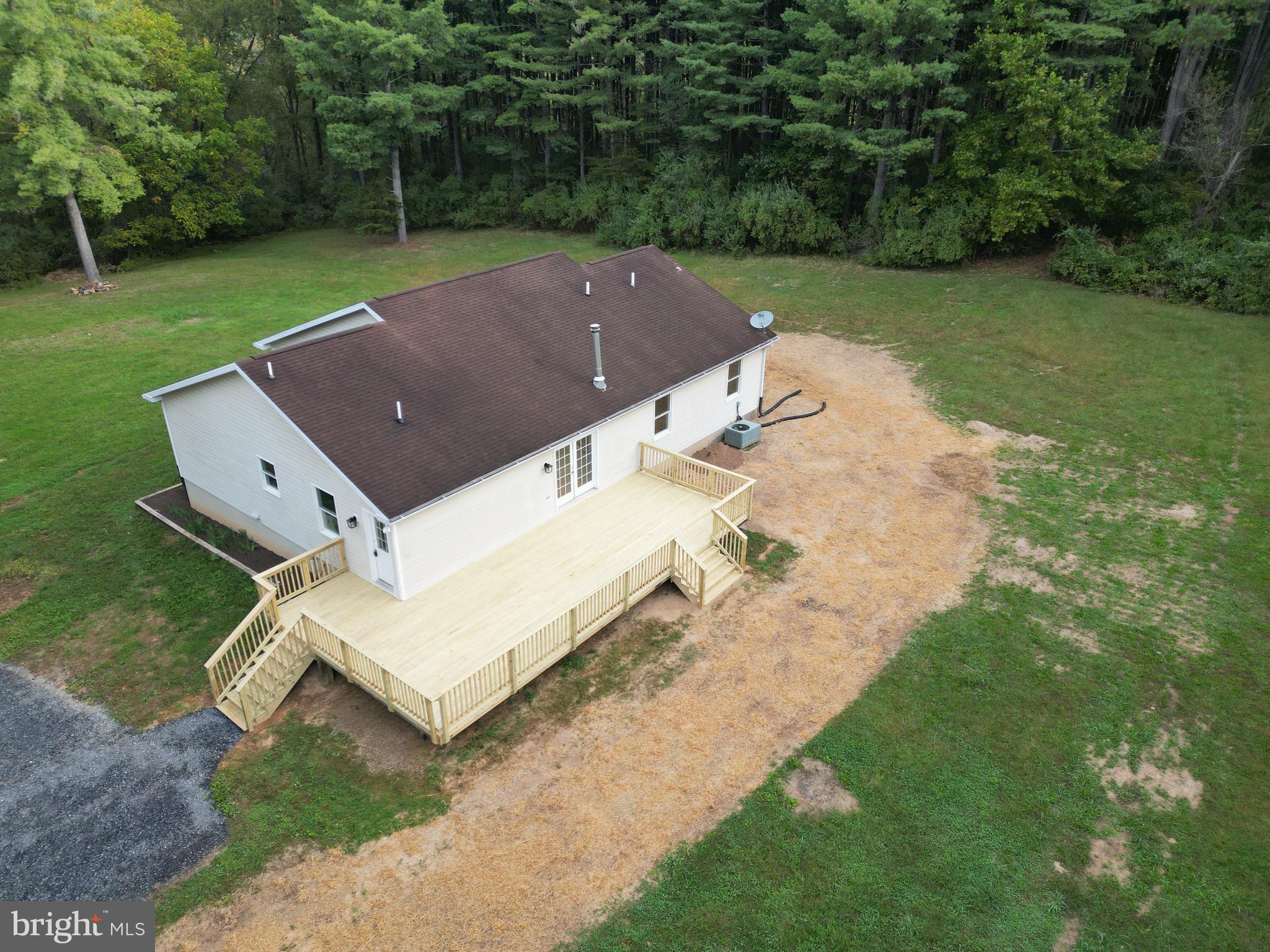 2983 Old Winchester Road Boyce, VA 22620 - Photo 124 of 190 an aerial view of a house with a yard