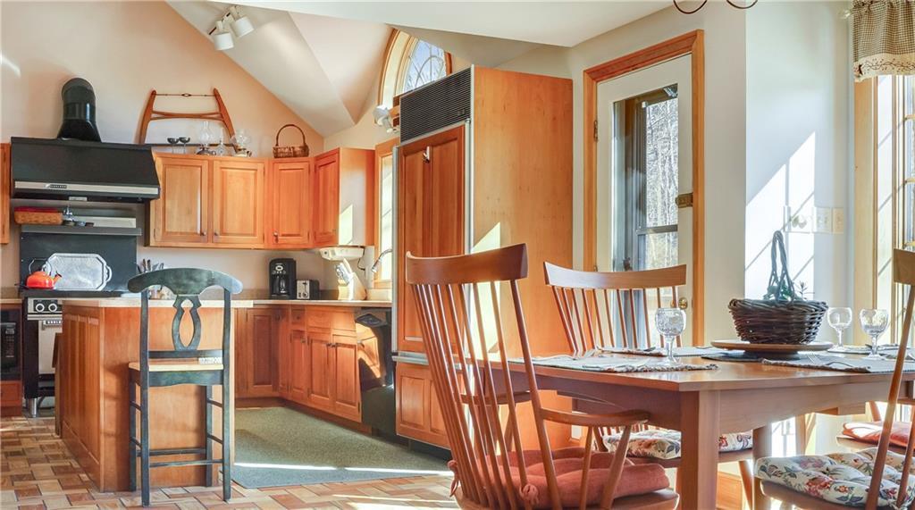 711 Hanson Ridge Road Springvale, ME 04083 - Photo 6 of 19 Sun-drenched kitchen with center island