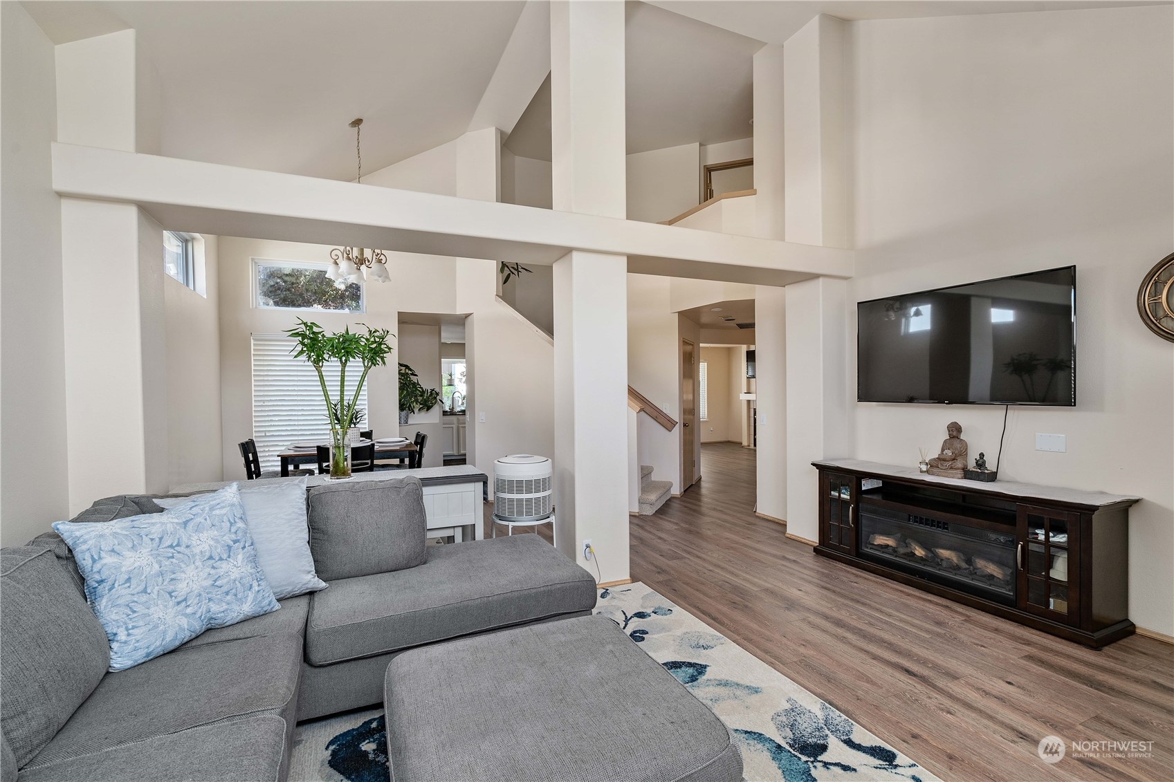 13631 Southeast 274th Place Kent, WA 98042 - Photo 6 of 31 a living room with furniture and a flat screen tv