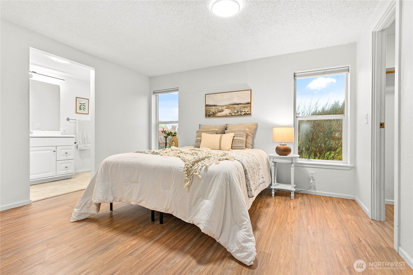 7343 Hannegan Road, Unit 2 Lynden, WA 98264 - Photo 15 of 34 a bedroom with a bed and a window