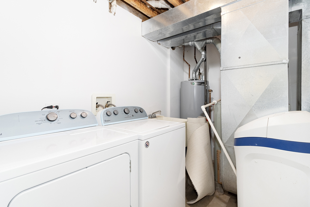 126 Twilight Lane New Lenox, IL 60451 - Photo 13 of 15 a utility room with dryer and washer
