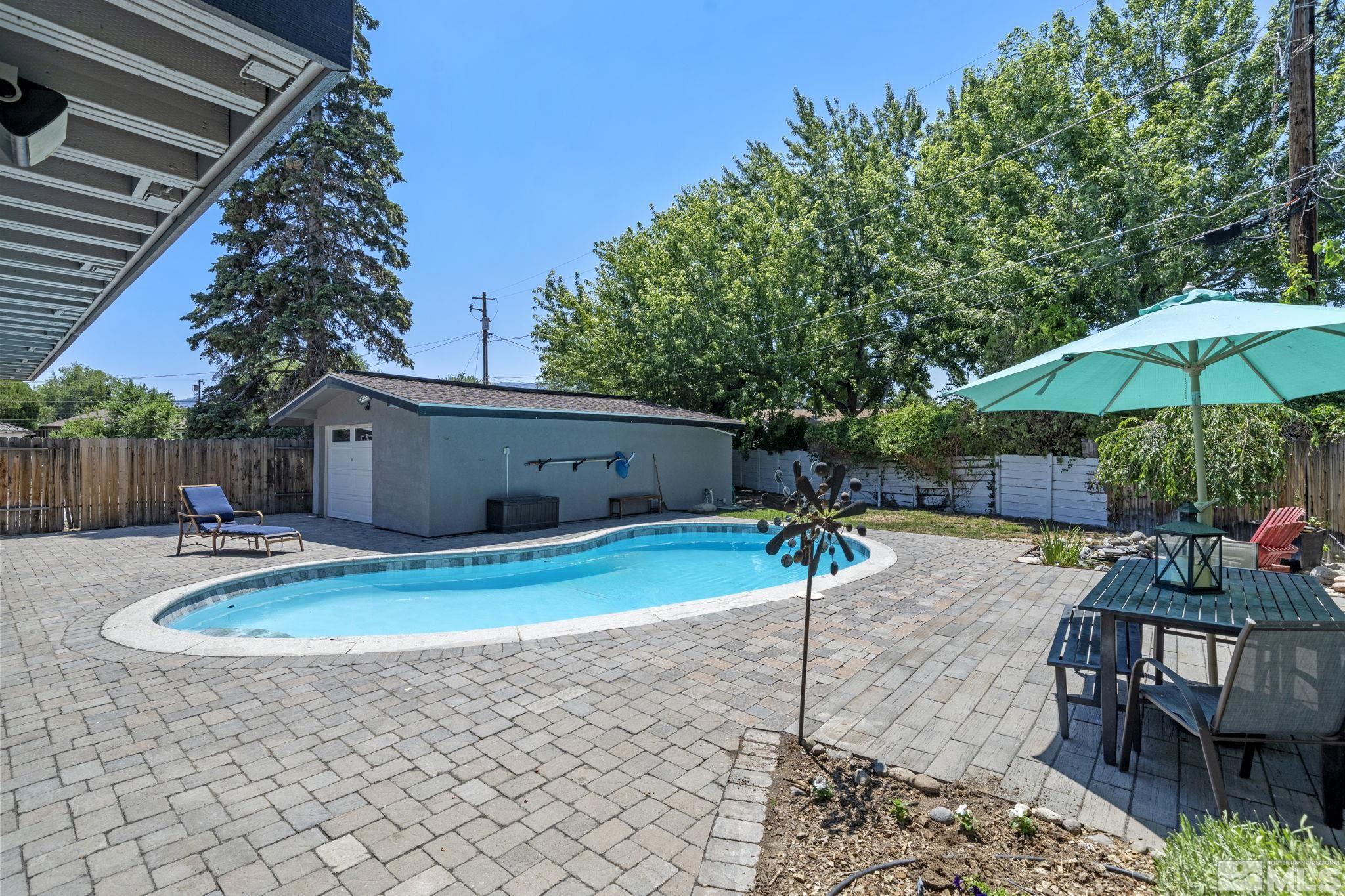 1005 Memory Lane Reno, NV 89509 - Photo 25 of 32 a view of a backyard with a patio