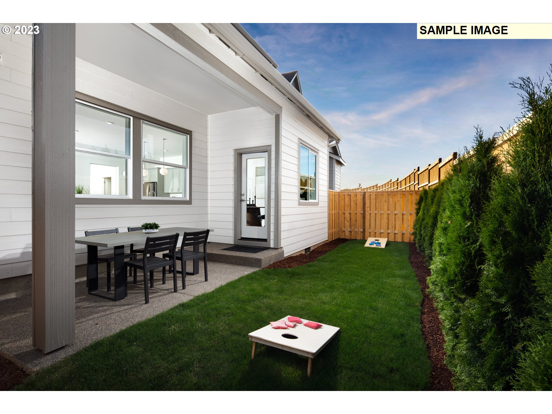 17860 Southwest Maiden Court Beaverton, OR 97007 - Photo 19 of 23 a view of a tables and chairs in a patio