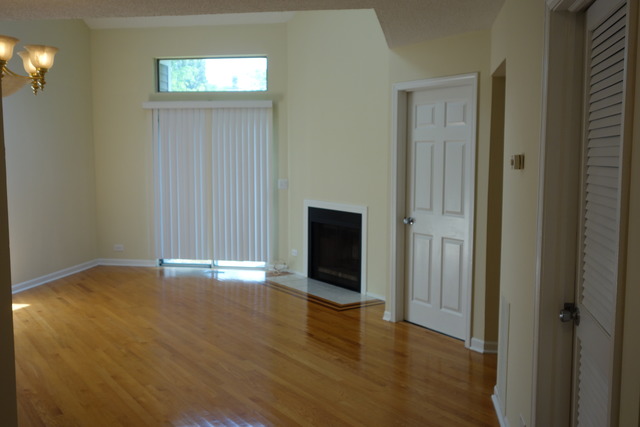 1261 Ranchview Court Buffalo Grove, IL 60089 - Photo 4 of 23 a view of an empty room with wooden floor and a window