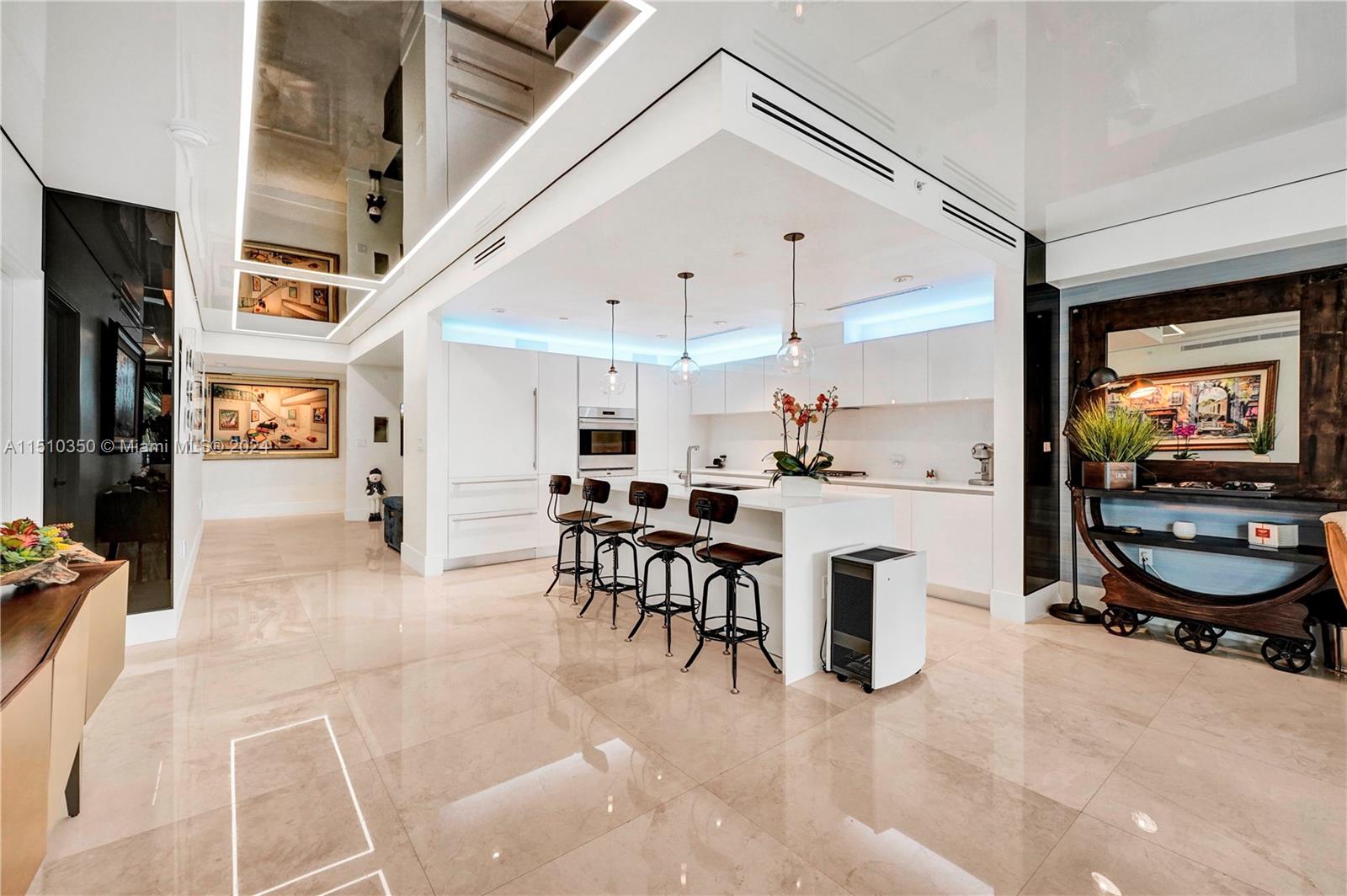 2101 South Surf Road, Unit 3C Hollywood, FL 33019 - Photo 3 of 23 a view of a living room and dining room