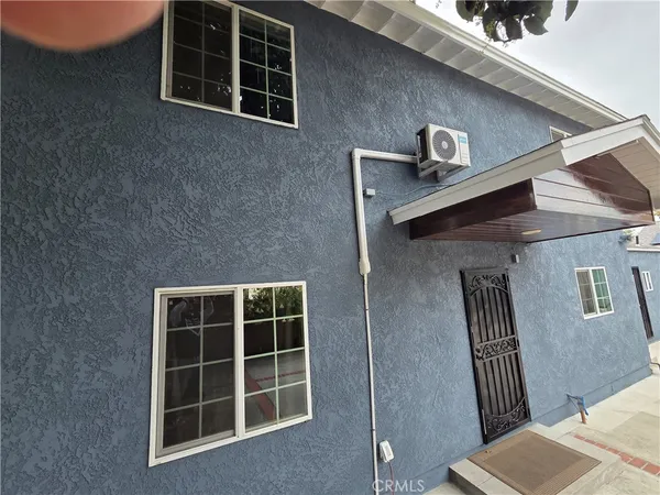 a view of front door