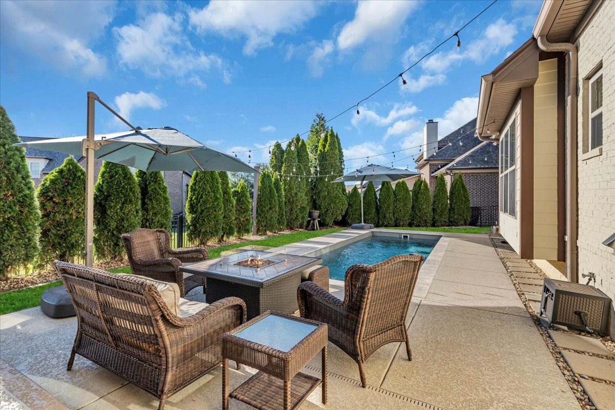 1021 Alice Springs Circle Spring Hill, TN 37174 - Photo 48 of 86 a view of yard with patio